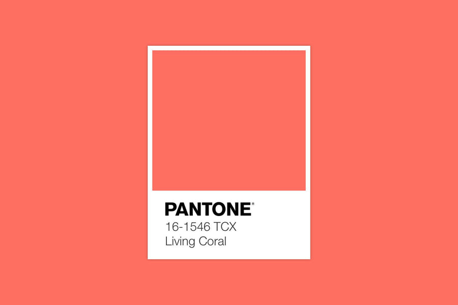 Pantone Living Coral in Your House and Garden