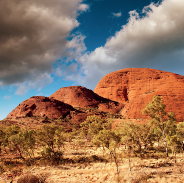 colours of the australian landscape