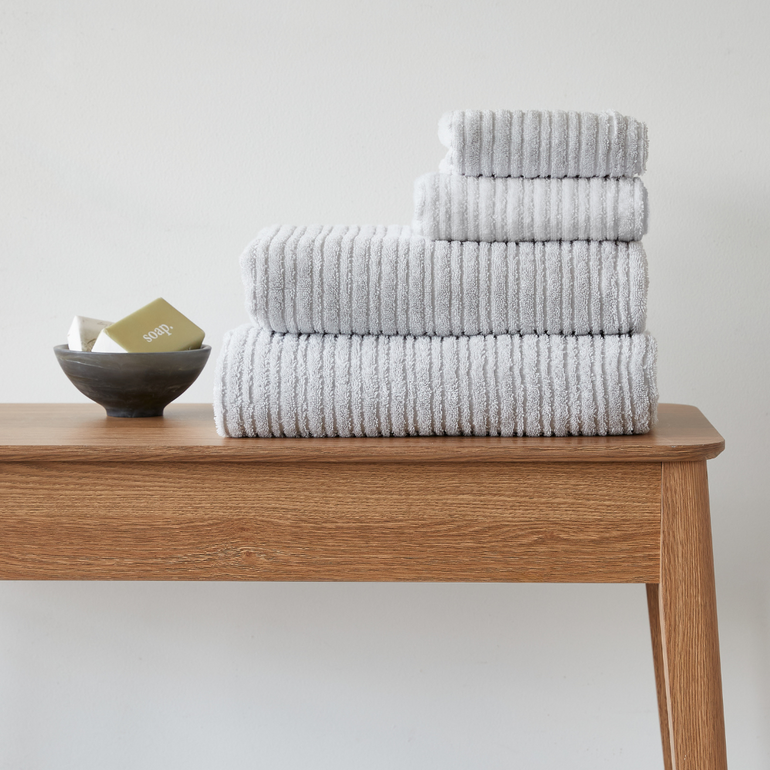 Urban Oasis Bath Towel Oyster - Gro Urban Oasis