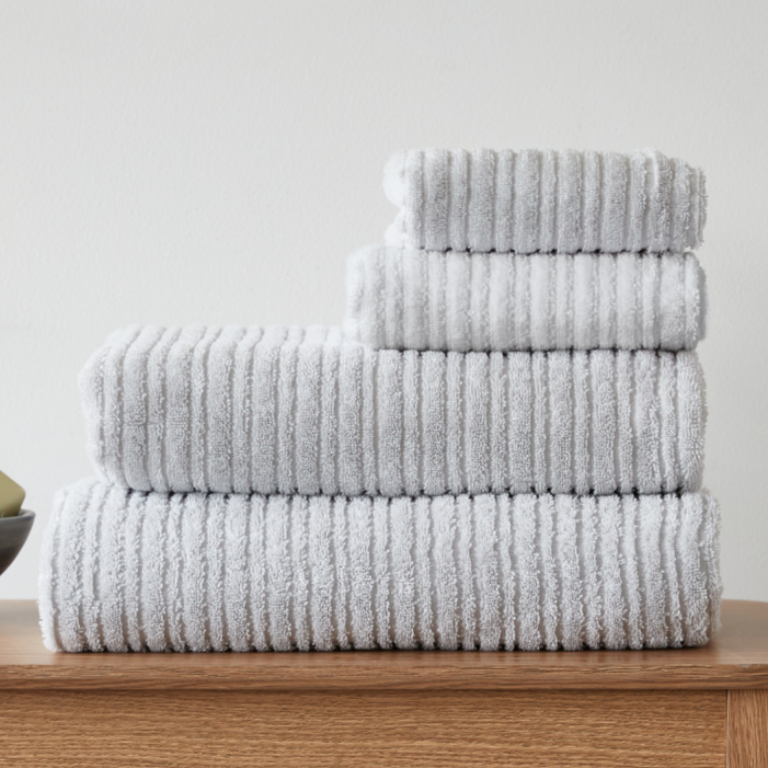 Urban Oasis Bath Sheet Oyster - Gro Urban Oasis