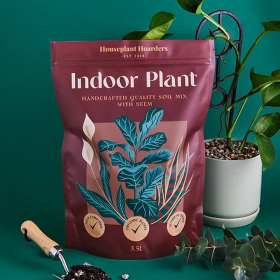 Houseplant Hoarders Specialty Indoor Plant Mix 3.5Ltr - Gro Urban Oasis