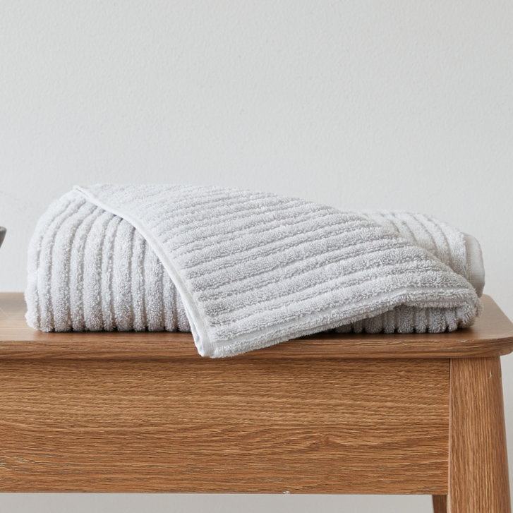 Urban Oasis Bath Sheet Oyster - Gro Urban Oasis