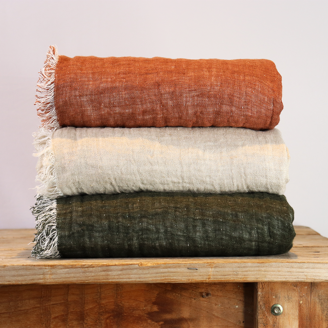 Urban Oasis | Melua Throw Blanket Thyme - Gro Urban Oasis