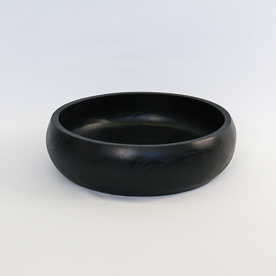 Urban Oasis Kari Teak Bowl Black Large - Gro Urban Oasis