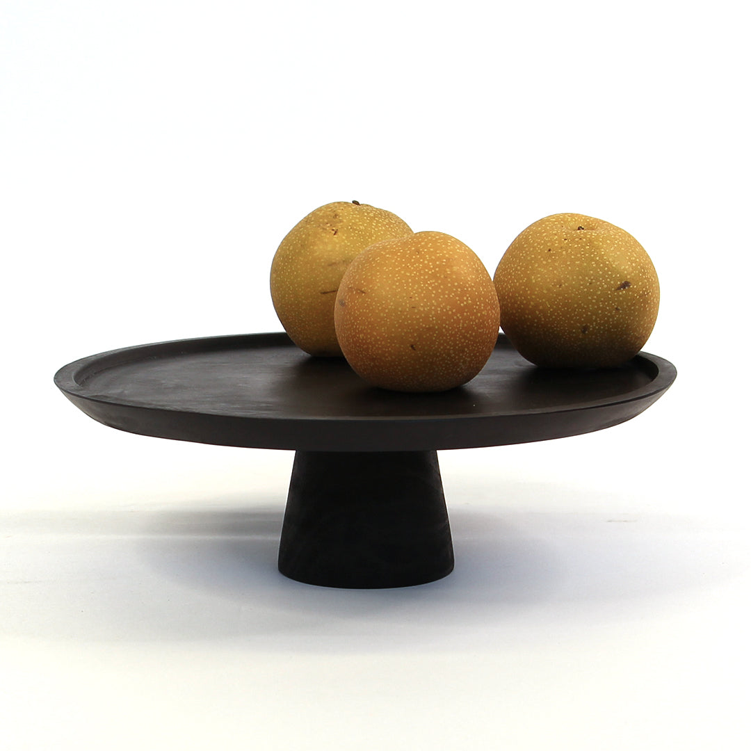 Urban Oasis Kari Teak Cake Stand Black - Gro Urban Oasis