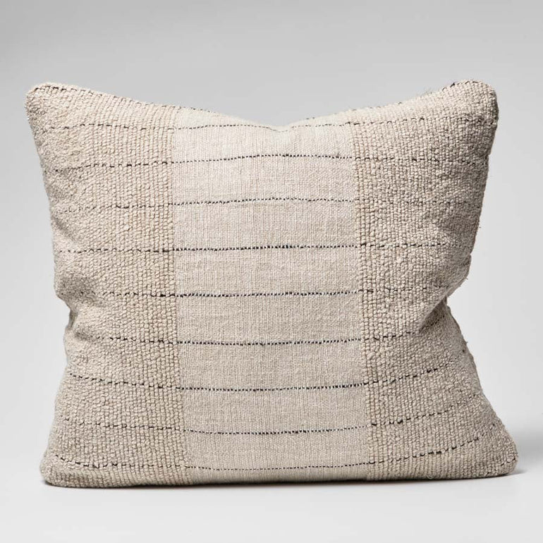 Eadie Lifestyle Mayla Lumbar Cushion Natural & Black - Gro Urban Oasis