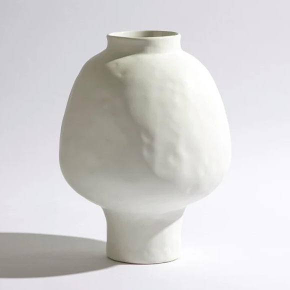 Ben David Moderna Glass Vase - Natural