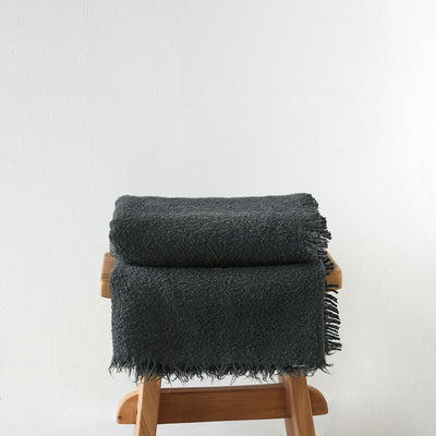 Urban Oasis Boucle Throw Woodland Gray - Gro Urban Oasis