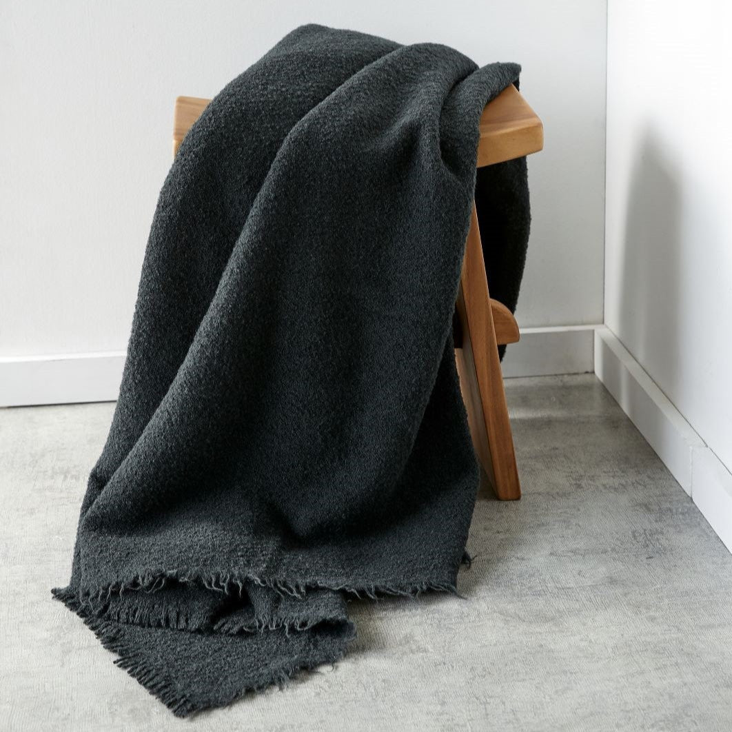Urban Oasis Boucle Throw Woodland Gray - Gro Urban Oasis