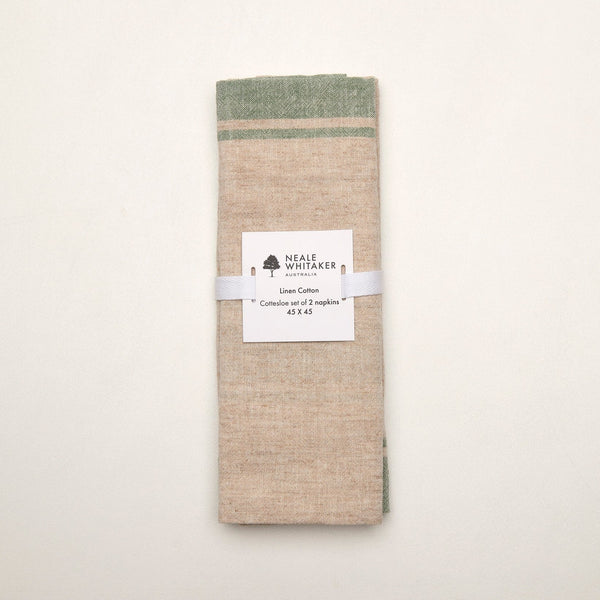 Neale Whitaker Cottesloe Set of 2 Napkins - Gro Urban Oasis
