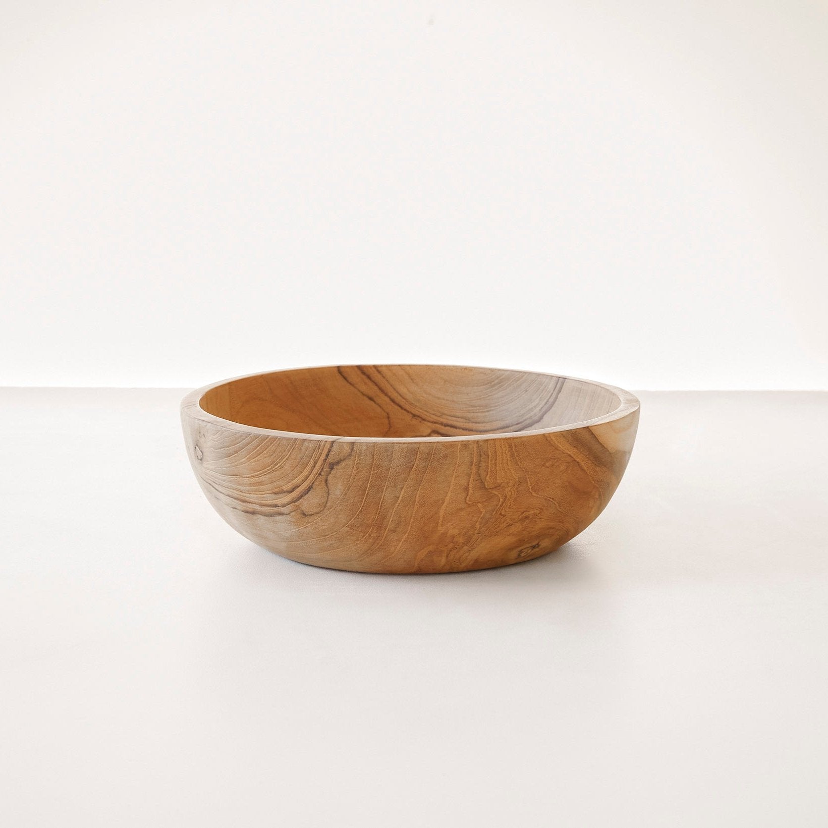 Neale Whitaker Tallow Teak Bowl