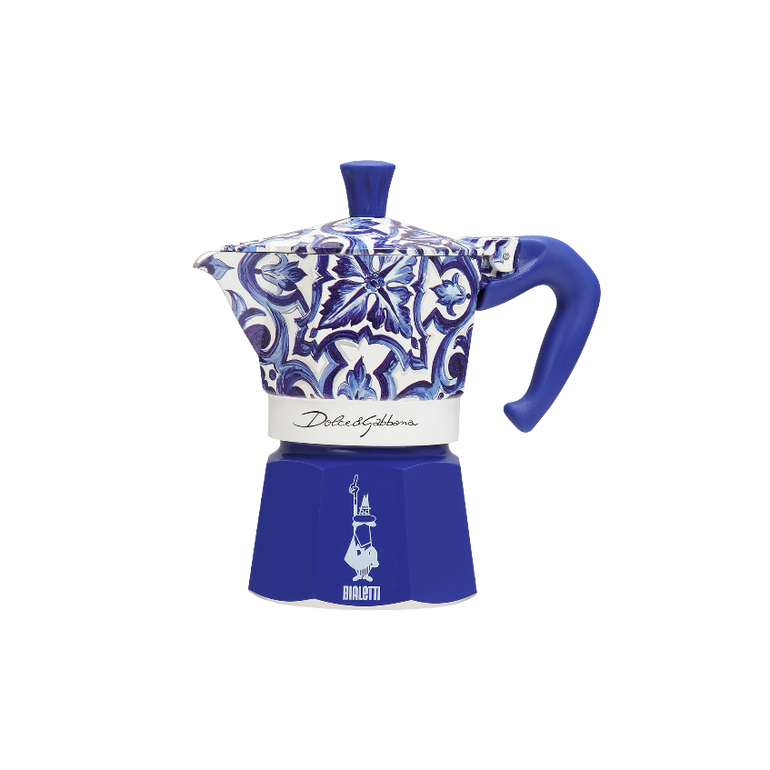 Bialetti Moka D&G Express 3 Cup Mediterranean Blue