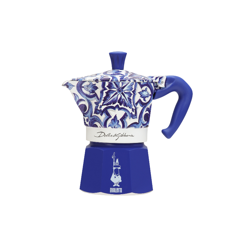 Bialetti Moka D&G Express 3 Cup Mediterranean Blue