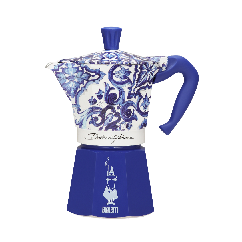 Bialetti Moka D&G Express 6 Cup Mediterranean Blue