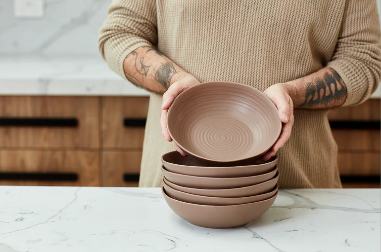 Neale Whitaker Everyday Pasta Bowl Mocha