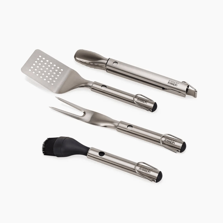Joseph Joseph GrillOut 4 Piece BBQ Utensil Set With Case - Gro Urban Oasis