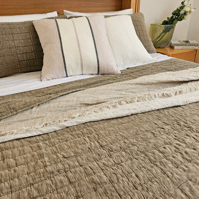 Ami Cru Bedcover Queen Cafe - Gro Urban Oasis