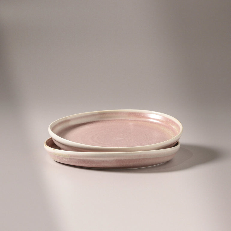 Indigo Love Suiki Side Plate Dusty Pink - Gro Urban Oasis
