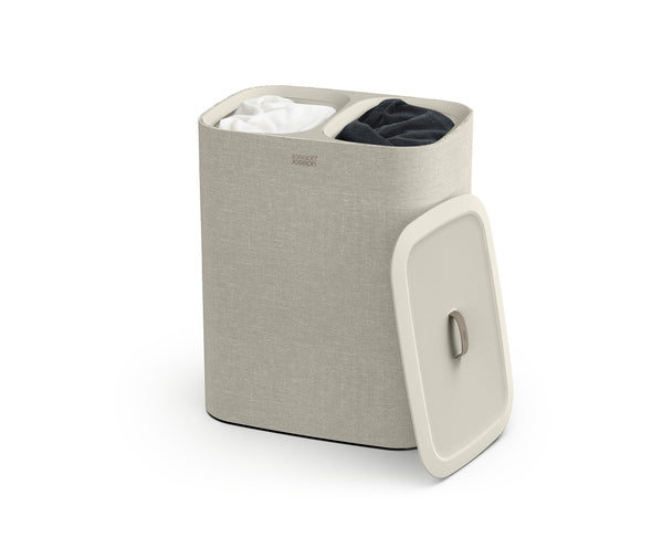 Joseph Joseph 90L Laundry Basket Ecru - Gro Urban Oasis