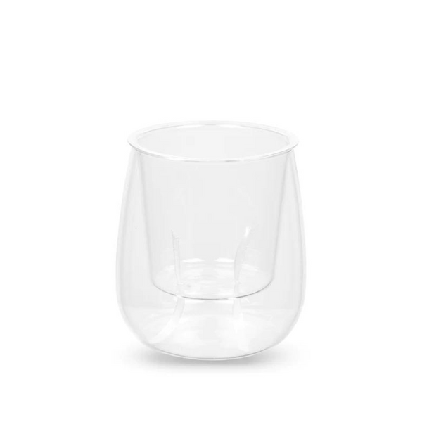Cup O Flora Clear Glass Pot Large - Gro Urban Oasis