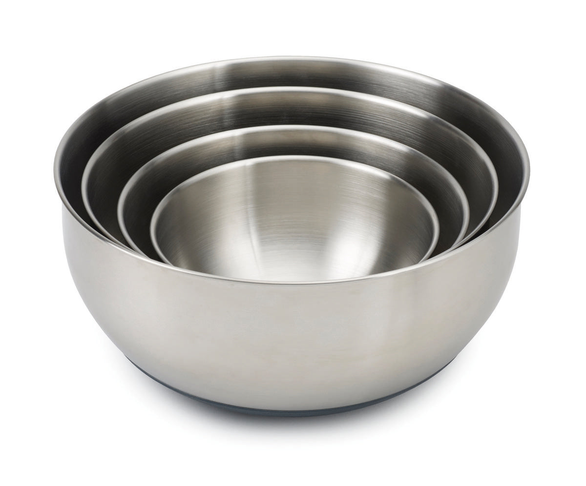 Joseph Joseph Nest Prep & Store 8-Piece Bowl Set with Lids Stainless Steel