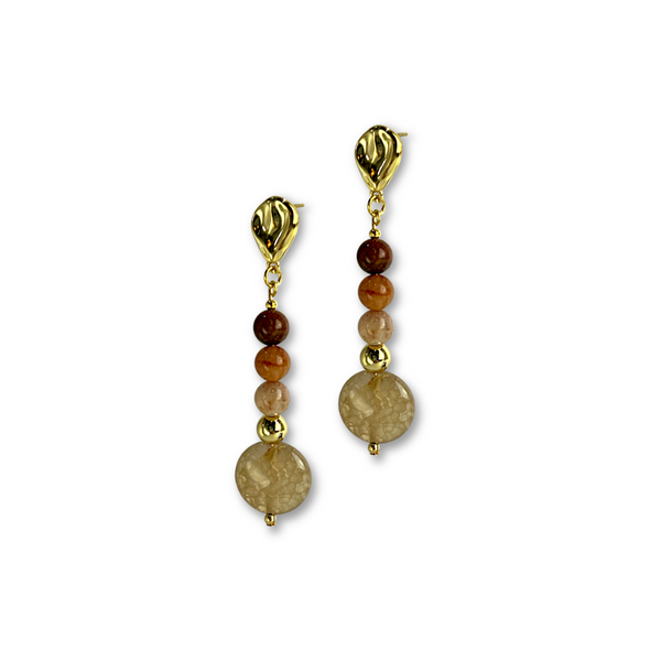 Urban Oasis Hold Your Fire Earrings - Gro Urban Oasis