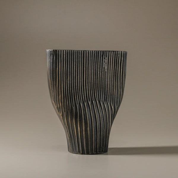 Indigo Love Graphite Vase