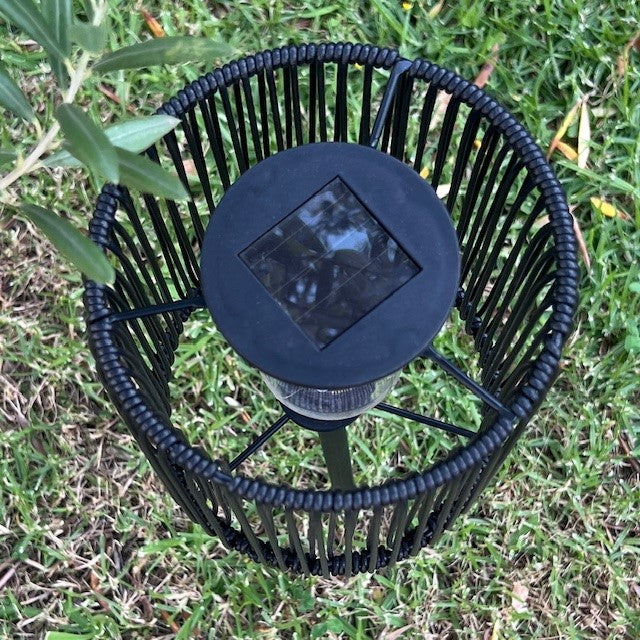 Cali Solar Stake Light Black