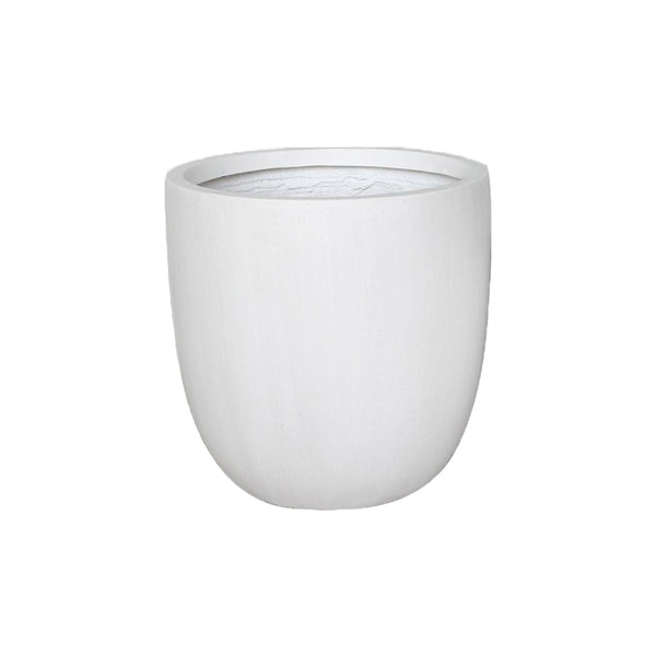 Asher Egg Pot White Terrazzo 350 mm