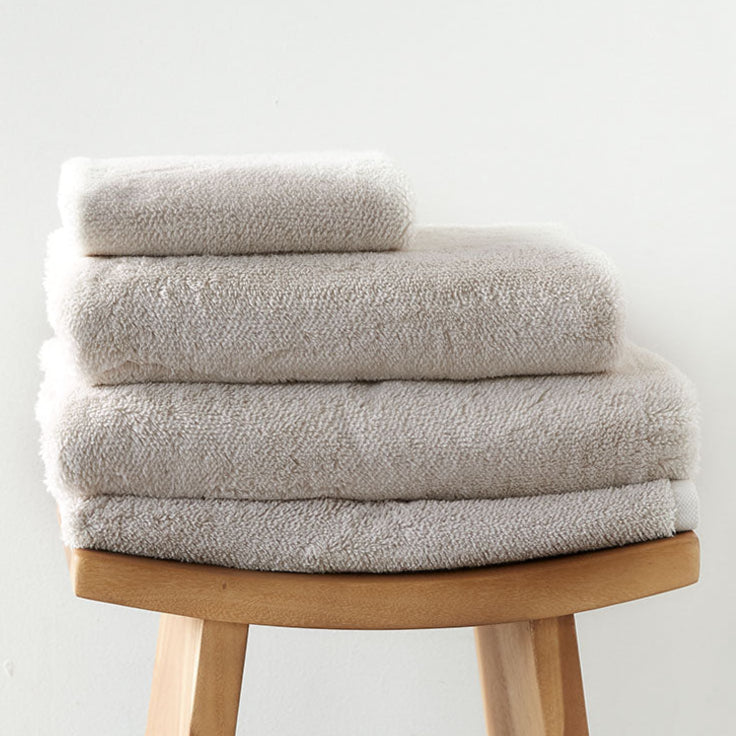 Urban Oasis Aydin Bath Sheet Stone - Gro Urban Oasis
