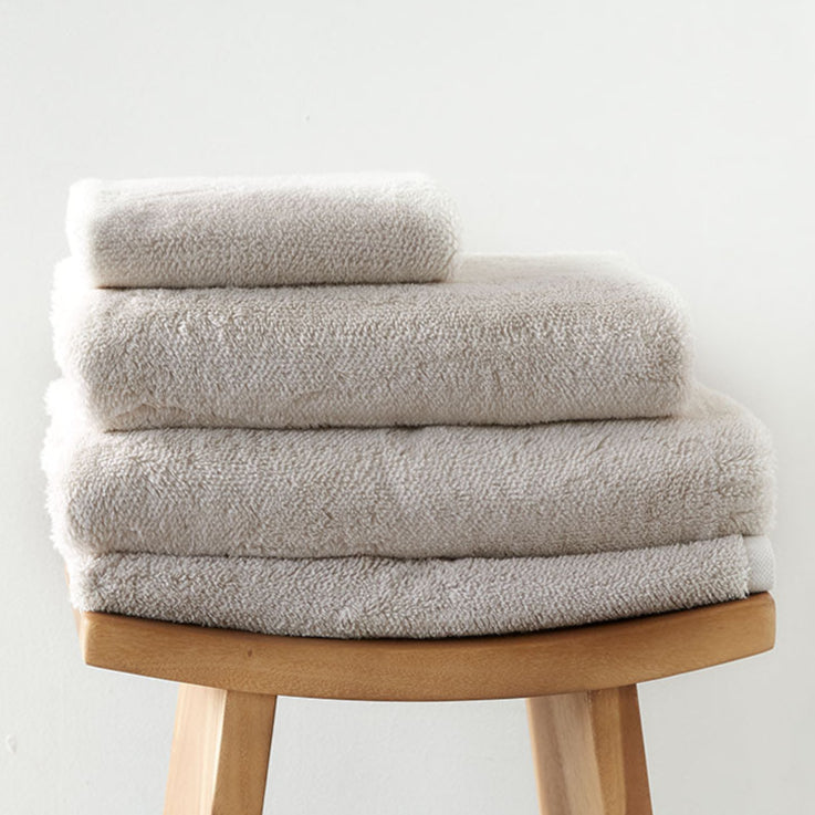 Urban Oasis Aydin Bath Towel Stone - Gro Urban Oasis