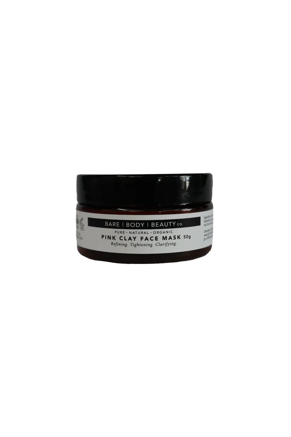 Bare Body Beauty Pink Clay Face Mask – Gro Urban Oasis