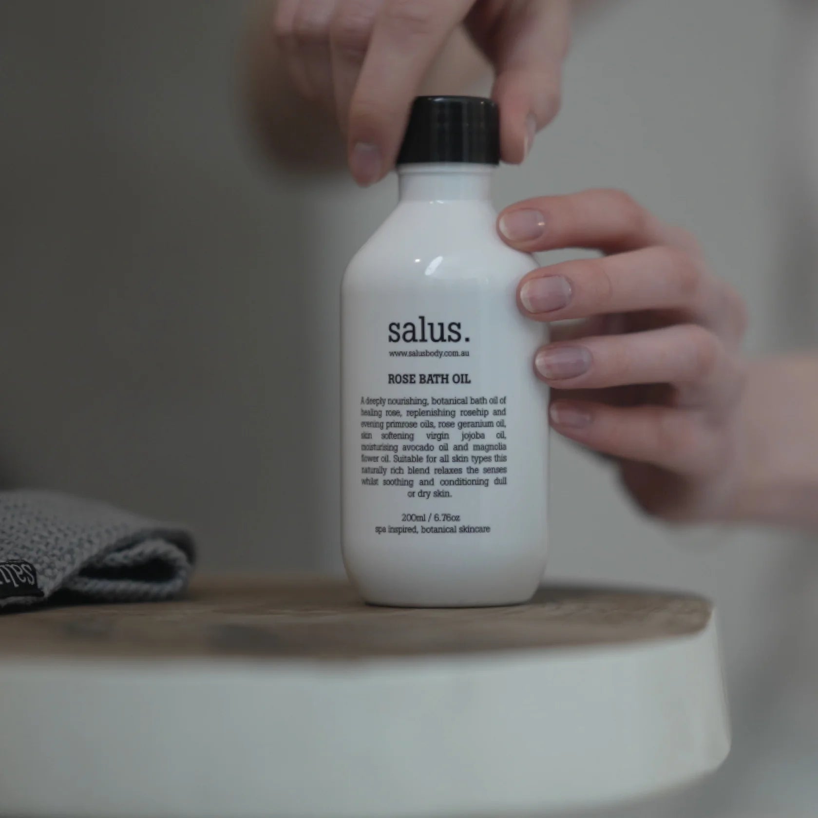 Salus Rose Bath Oil - Gro Urban Oasis