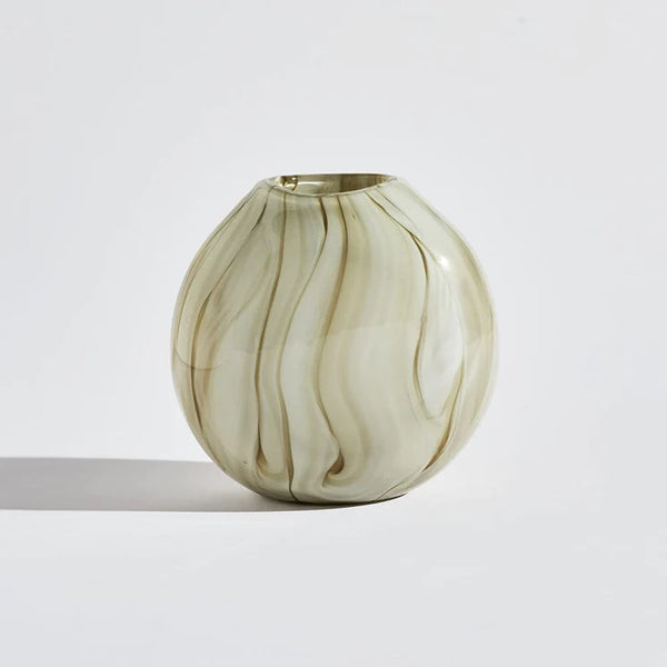 Ben David Malibu Vase Round Natural - Gro Urban Oasis
