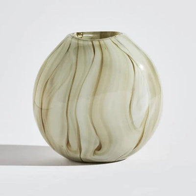 Ben David Malibu Vase Round Natural - Gro Urban Oasis