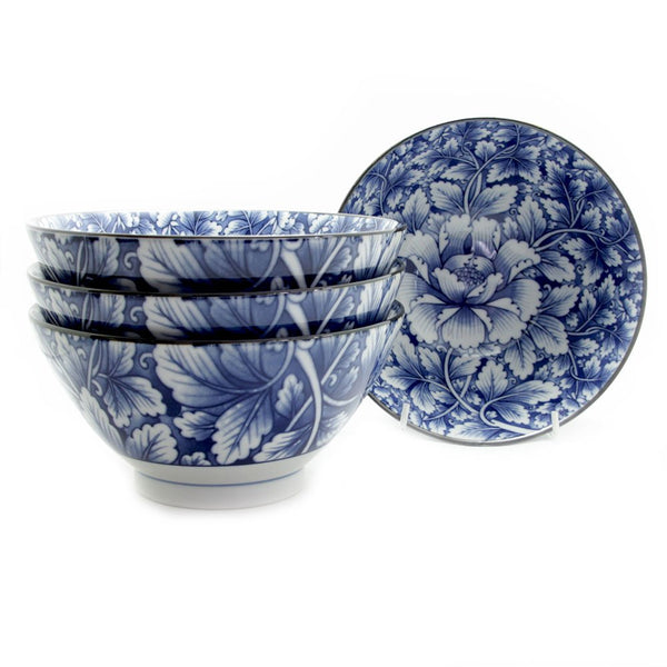 Botan Japanese Bowl 18 cm