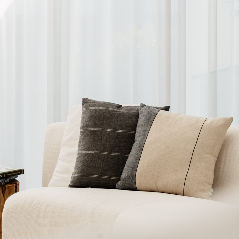 Urban Oasis Ayla Square Cushion Woodland Gray