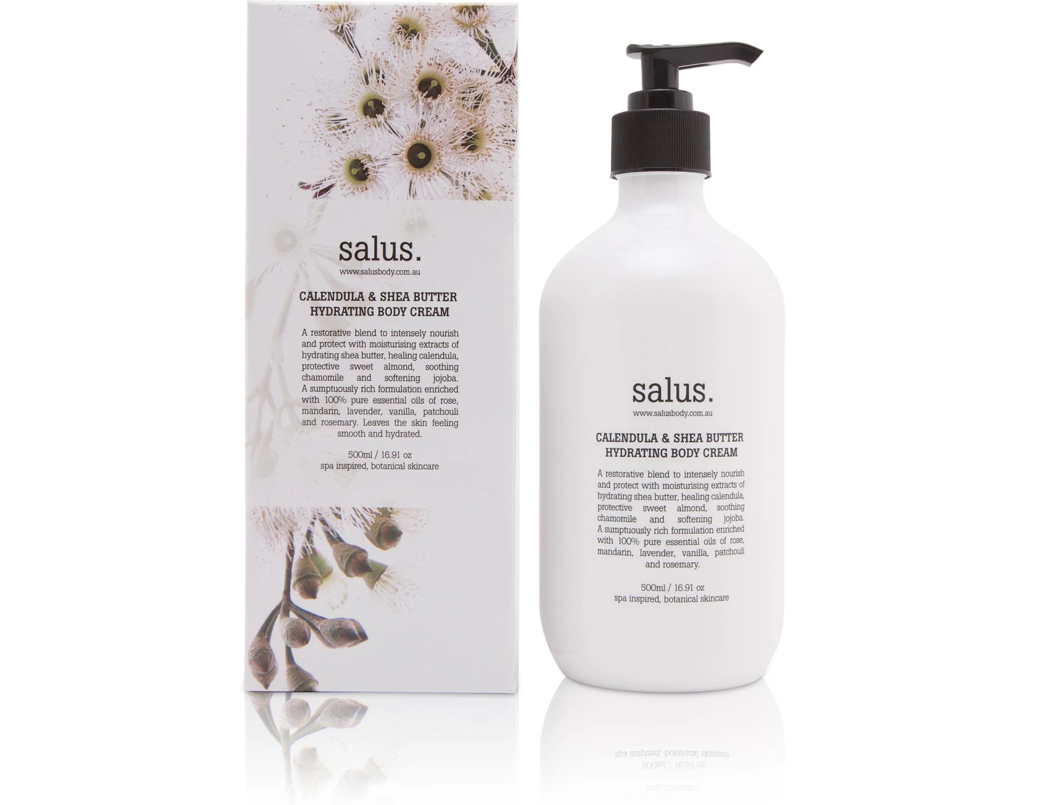 Salus Calendula & Shea Butter Hydrating Body Cream 500 ml - Gro Urban Oasis