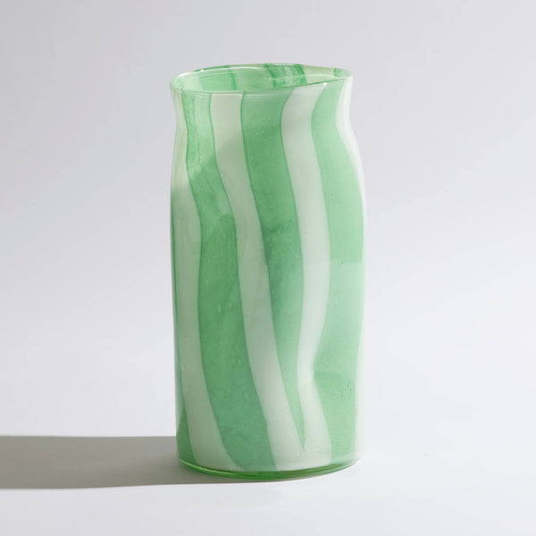 Ben David Candy Cylinder Vase Mint