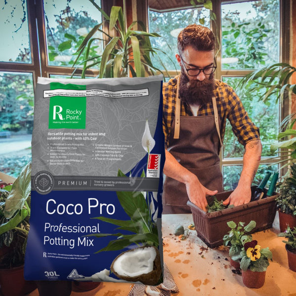 Rocky Point Coco Pro Potting Mix 30Ltr - Gro Urban Oasis