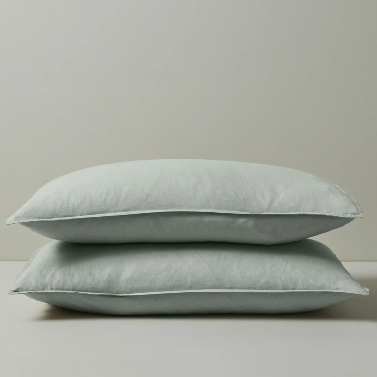 Ravello Linen Pillowcase Pair Sage - Gro Urban Oasis