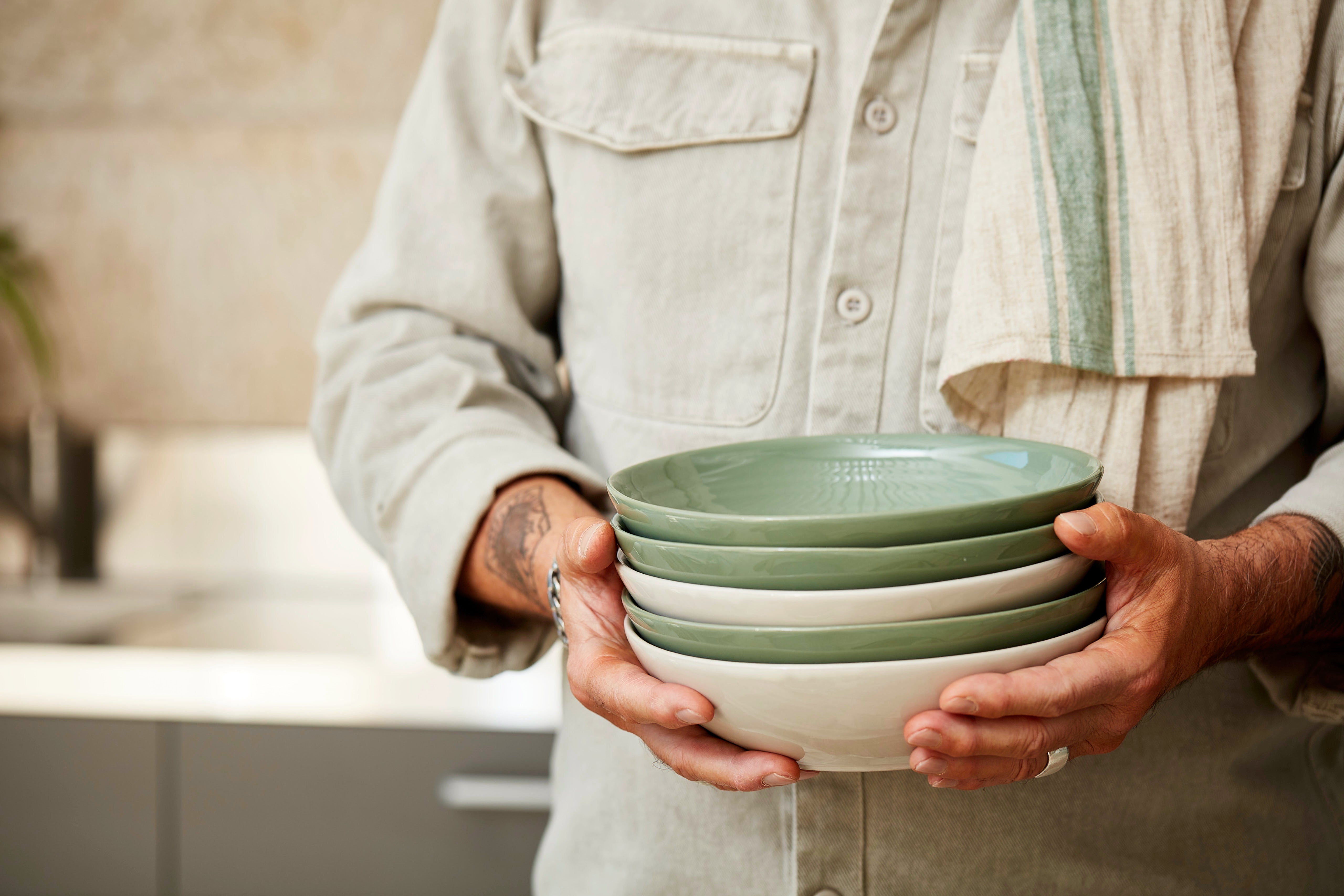 Neale Whitaker Everyday Pasta Bowl Fern