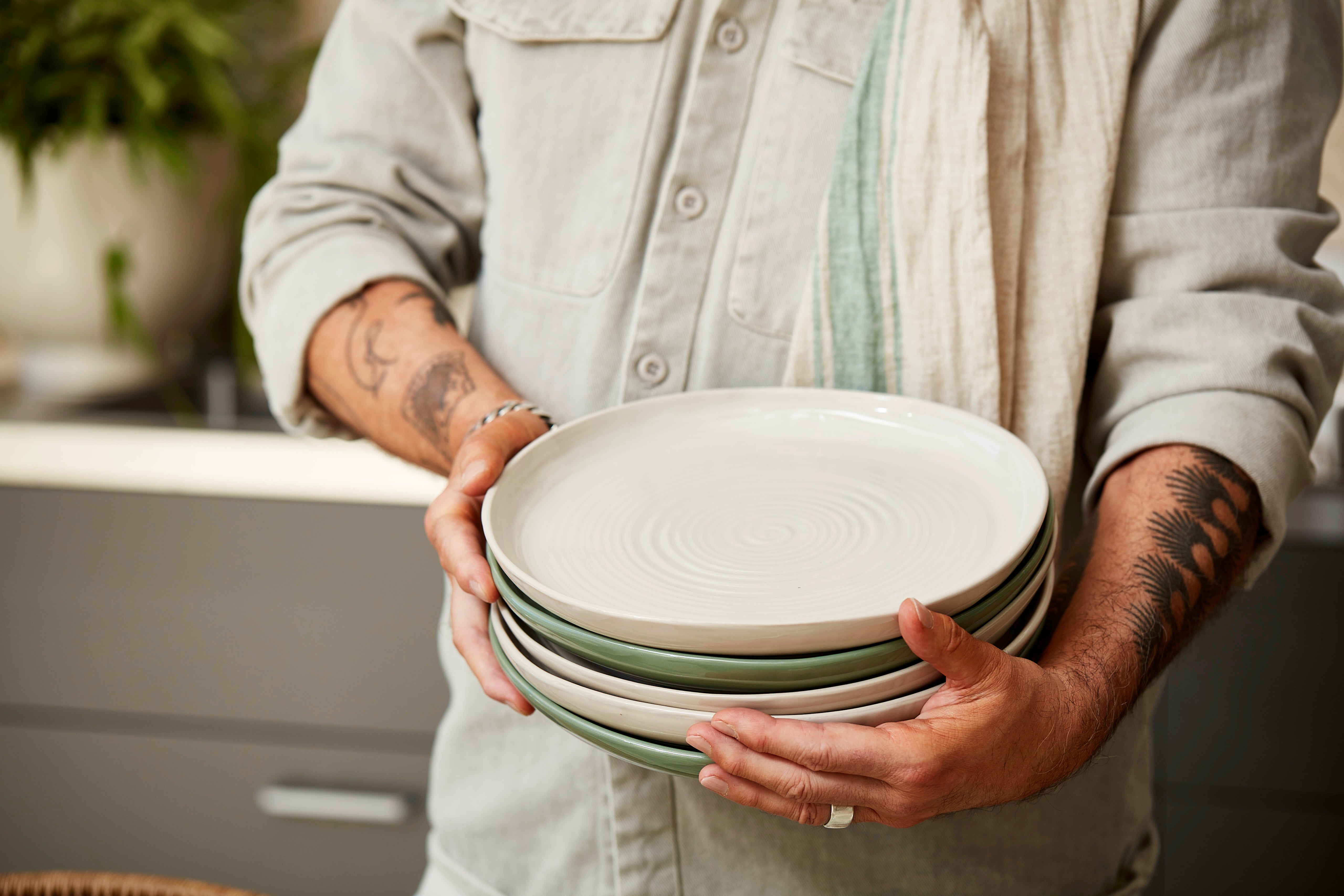 Neale Whitaker Everyday Dinner Plate Fern