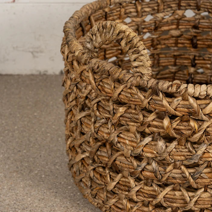 Edie Textural Woven Basket Small - Gro Urban Oasis