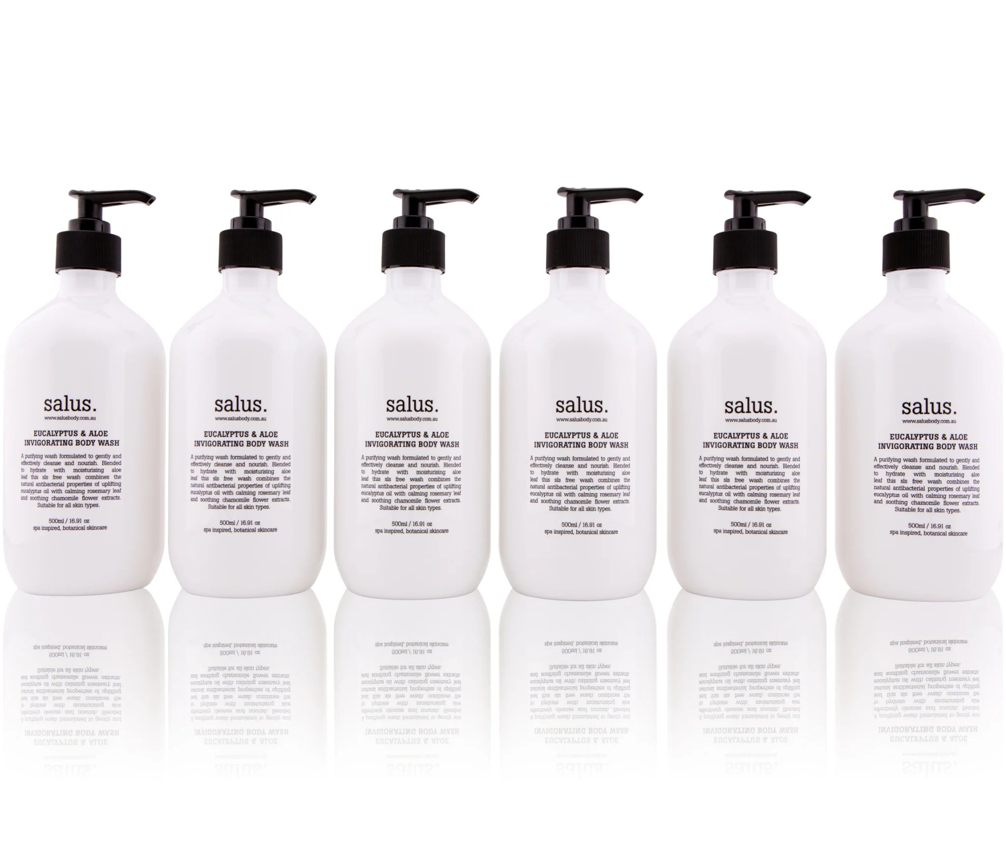 Salus Eucalyptus & Aloe Invigorating Body Wash - Gro Urban Oasis