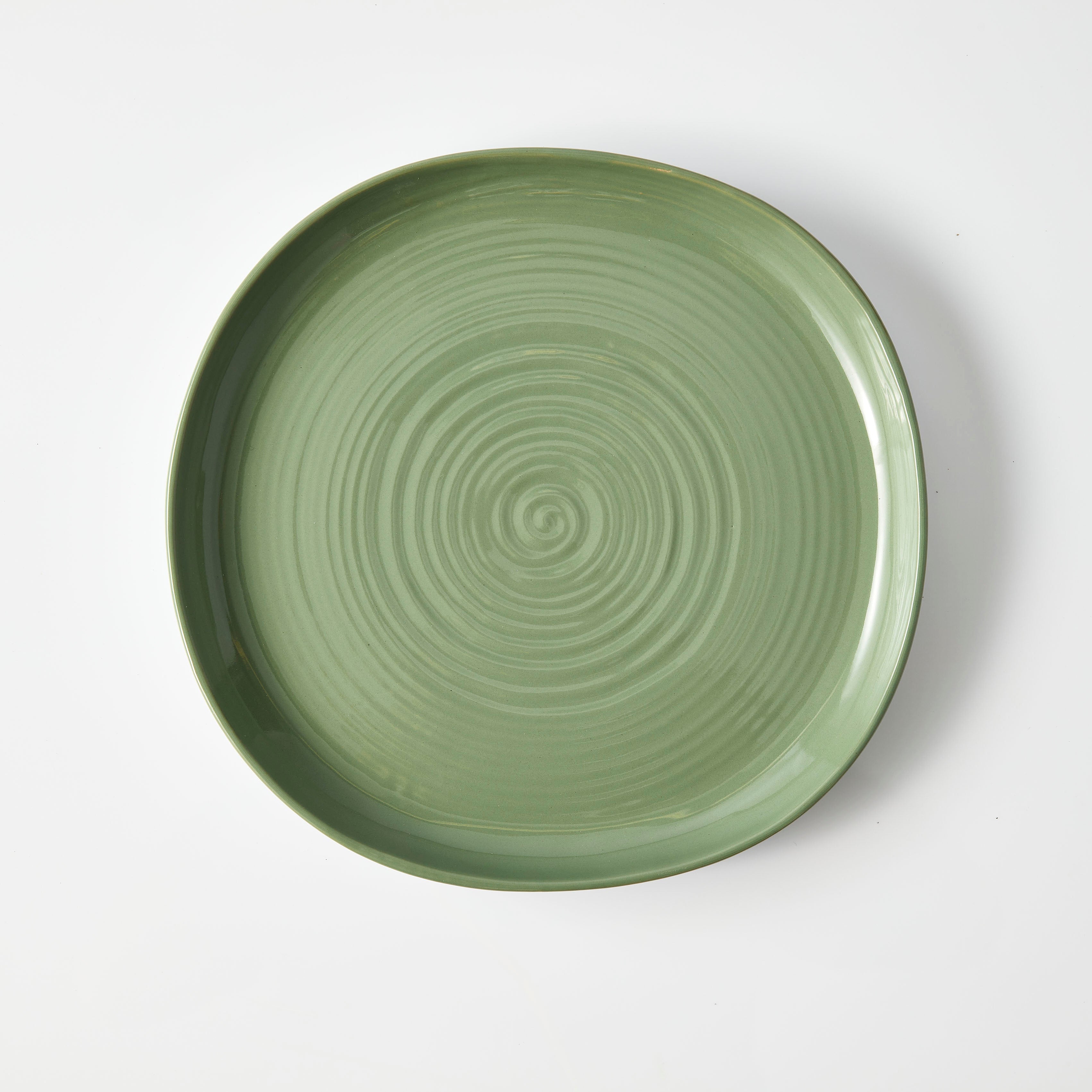 Neale Whitaker Everyday Dinner Plate Stack of 6 Fern - Gro Urban Oasis