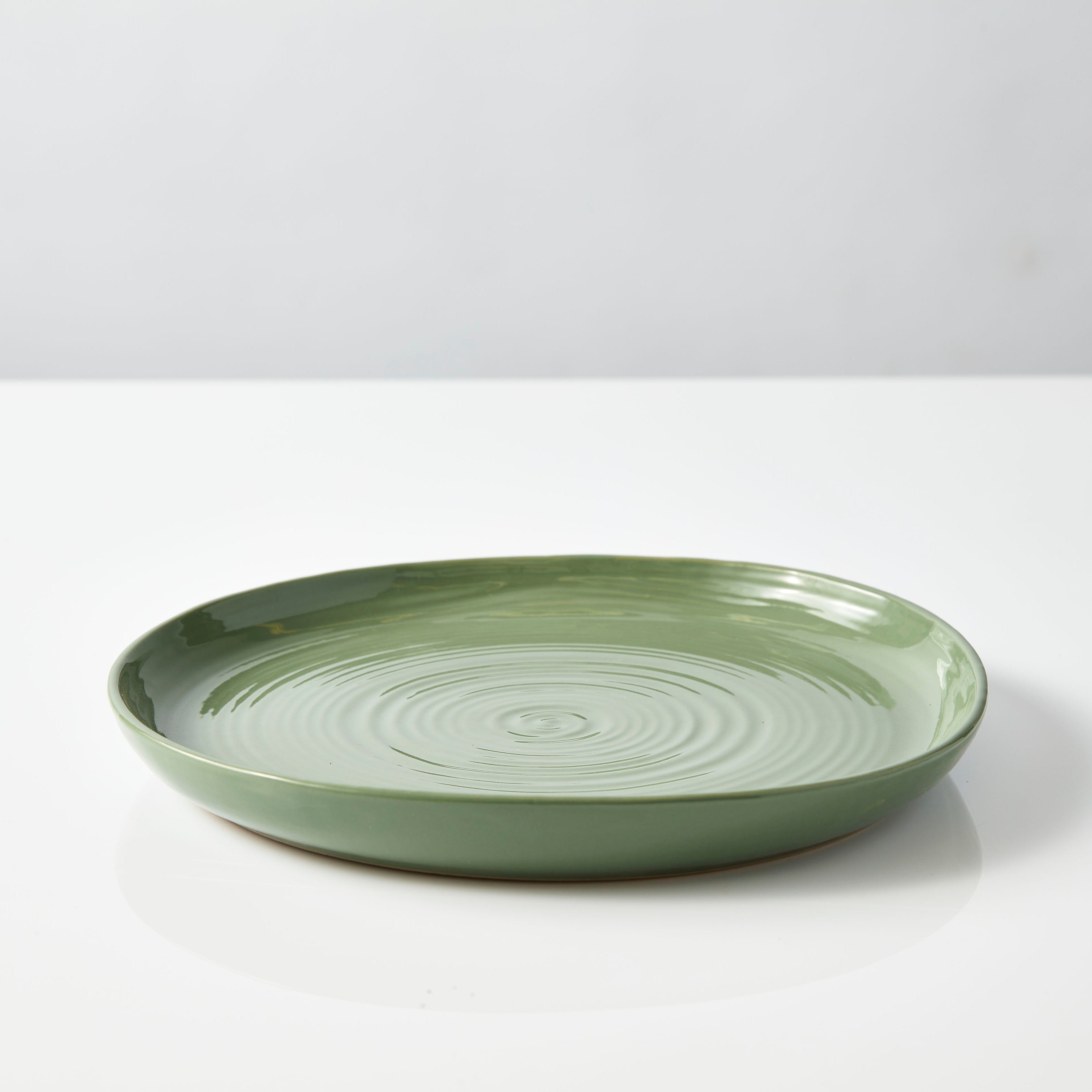 Neale Whitaker Everyday Dinner Plate Stack of 6 Fern - Gro Urban Oasis