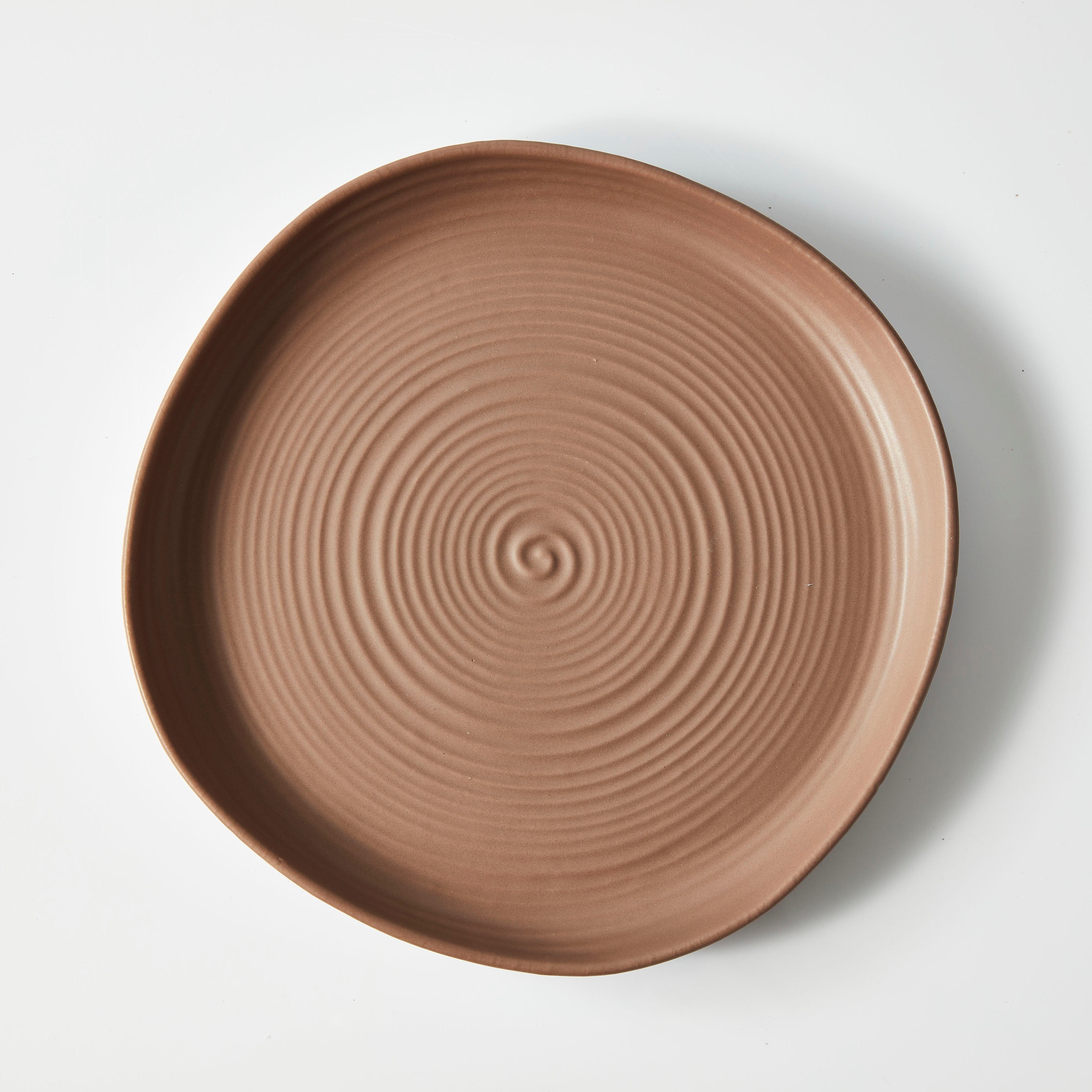 Neale Whitaker Everyday Dinner Plate Stack of 6 Mocha - Gro Urban Oasis