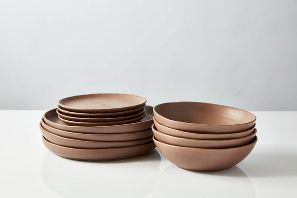 Neale Whitaker Everyday 12 Piece Collection Mocha - Gro Urban Oasis