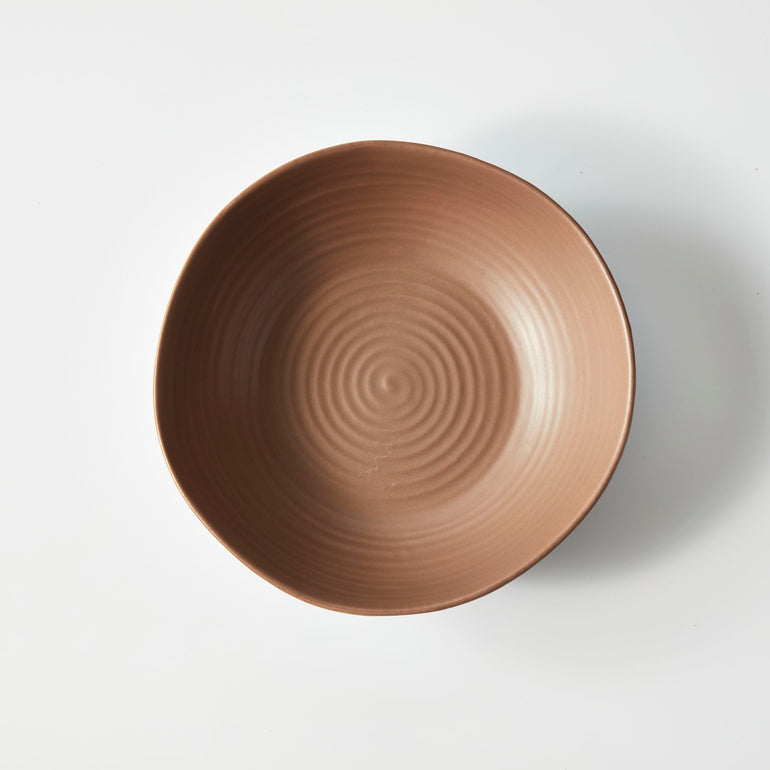 Neale Whitaker Everyday Pasta Bowl Stack of 6 Mocha - Gro Urban Oasis